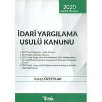 İdari Yargılama Usulü Kanunu (2020 Güncel Mevzuat) - Recep Özceylan - Temsil Kitap