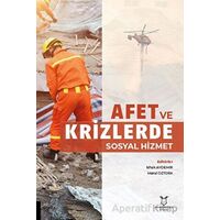 Afet ve Krizlerde Sosyal Hizmet - İshak Aydemir - Akademisyen Kitabevi