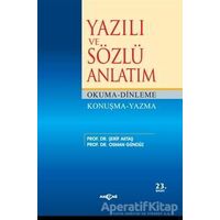 Yazılı ve Sözlü Anlatım - Osman Gündüz - Akçağ Yayınları