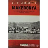 Makedonya - G. F. Abbott - Akıl Çelen Kitaplar