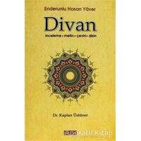 Divan - Kaplan Üstüner - Birleşik Yayınevi