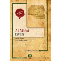 Ali Nihani Divanı - Ali Nihani - Dörtkapı Yayınevi