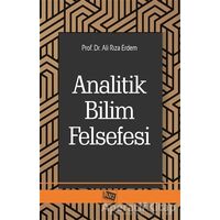 Analitik Bilim Felsefesi - Ali Rıza Erdem - Anı Yayıncılık