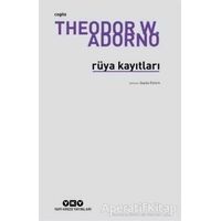 Rüya Kayıtları - Theodor W. Adorno - Yapı Kredi Yayınları