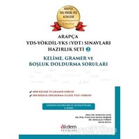 Arapça YDS - Yökdil - YKS Sınavları Hazırlık Seti 2 - Kolektif - Akdem Yayınları