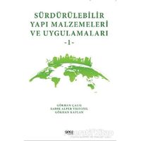 Sürdürülebilir Yapı Malzemeleri ve Uygulamaları 1 - Sadık Alper Yıldızel - Gece Kitaplığı