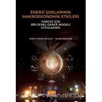 Enerji Şoklarının Makroekonomik Etkileri: Türkiye İçin Bir Genel Denge Modeli Uygulaması