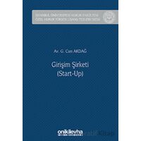 Girişim Şirketi (Start-Up) - G. Can Akdağ - On İki Levha Yayınları