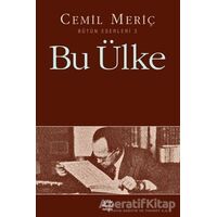 Bu Ülke - Cemil Meriç - İletişim Yayınevi