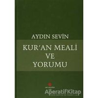 Kuran Meali ve Yorumu - Aydın Sevin - Can Yayınları (Ali Adil Atalay)