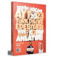 Benim Hocam 2024 AYT Türk Dili Ve Edebiyatı Video Destekli Konu Anlatımı