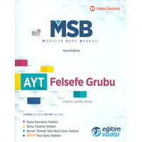 AYT Felsefe Grubu Modüler Soru Bankası Eğitim Vadisi Yayınları
