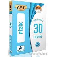 AYT Fizik Video Çözümlü 30 Deneme PRF Paraf Yayınları