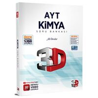 AYT Kimya Tamamı Video Çözümlü Soru Bankası 3D Yayınları