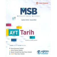 AYT Tarih Güncel MSB Modüler Soru Bankası Eğitim Vadisi (Kampanyalı)