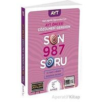 Karekök AYT Öncesi Çözülmesi Gereken Son 987 Soru Eşit Ağırlık Öğrencileri için