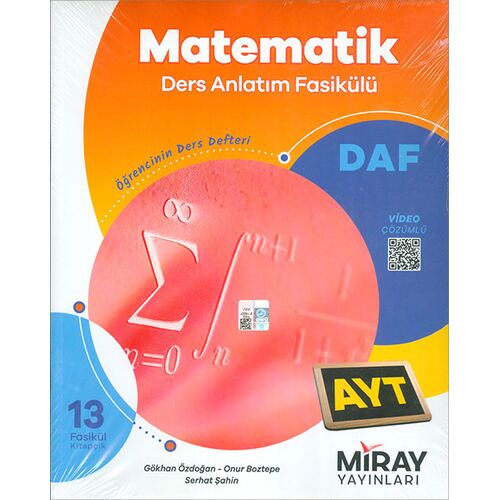 AYT Matematik Ders Anlatım Fasikülleri Miray Yayınları