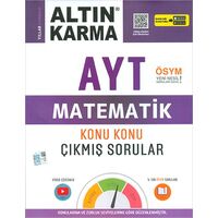 Altın Karma AYT Matematik Konu Konu Çıkmış Sorular