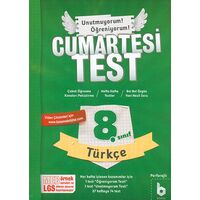 8. Sınıf Cumartesi Test Türkçe - Kolektif - Basamak Yayınları