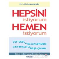 Hepsini İstiyorum Hemen İstiyorum - Hasan Alp Karaosmanoğlu - Psikonet Yayınları