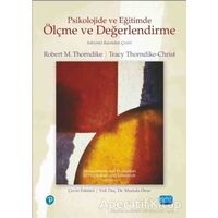 Psikolojide ve Eğitimde Ölçme ve Değerlendirme - Robert M. Thorndike - Nobel Akademik Yayıncılık