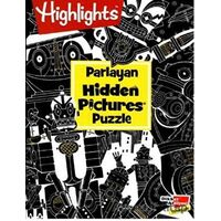 Highlights: Parlayan Hidden Pictures Puzzle - Kolektif - Dikkat Atölyesi Yayınları