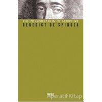 The İnterpretation Of Scripture - Benedict De Spinoza - Gece Kitaplığı