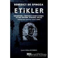 Etikler - Benedict De Spinoza - Gece Kitaplığı
