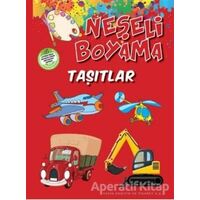 Neşeli Boyama - Taşıtlar (Suluboya Hediyeli)