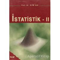 Uygulamalı İstatistik - II - Alim Işık - Beta Yayınevi