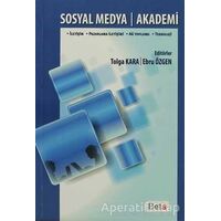 Sosyal Medya - Akademi - Kolektif - Beta Yayınevi