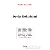 Devlet Doktrinleri - İlhan F. Akın - Beta Yayınevi