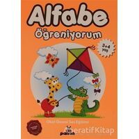 Alfabe Öğreniyorum 3+4 Yaş - Afife Çoruk - Beyaz Panda Yayınları