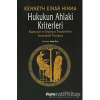 Hukukun Ahlaki Kriterleri - Kenneth Einar Himma - BilgeSu Yayıncılık