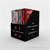 Kara Dörtleme Kutu Set (4 Kitap Takım) - Alican Saygı Ortanca - İthaki Yayınları