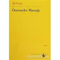 Önermeler Mantığı - Ali Nesin - Nesin Matematik Köyü