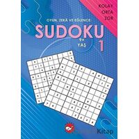 Sudoku 1 - Oyun, Zeka ve Eğlence: Kolay Orta Zor - Kolektif - Beyaz Balina Yayınları