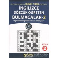 İngilizce Sözcük Öğreten Bulmacalar 2 - Deniz Meriç - Fono Yayınları