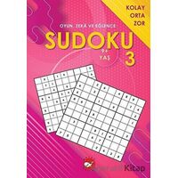 Sudoku 3 - Oyun, Zeka ve Eğlence: Kolay Orta Zor - Kolektif - Beyaz Balina Yayınları