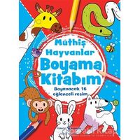 Müthiş Hayvanlar Boyama Kitabım - Kolektif - İş Bankası Kültür Yayınları