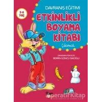 Etkinlikli Boyama Kitabı (Çıkartmalı) - Berrin Göncü Işıkoğlu - Nesil Çocuk Yayınları