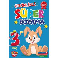 Etkinlikli Süper Boyama 3 Yaş Boyama Zamanı