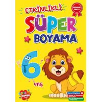 Etkinlikli Süper Boyama 6 Yaş Boyama Zamanı