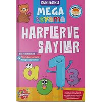 Etkinlikli Mega Boyama Harfler ve Sayılar Botama Zamanı