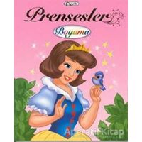 Prensesler Boyama Kitabı 4 - Çiçek Yayıncılık