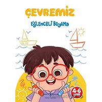 Çevremiz - Eğlenceli Boyama - Kolektif - İş Bankası Kültür Yayınları