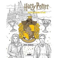 Harry Potter Filmlerinden Resmi Boyama Kitabı - Hufflepuff Özel Baskısı