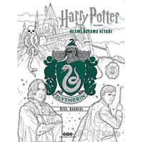 Harry Potter Filmlerinden Resmi Boyama Kitabı - Slytherin Özel Baskısı