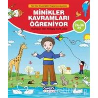 Minikler Kavramları Öğreniyor - Murat Çakar - Çamlıca Çocuk Yayınları