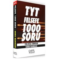 Çapa 2021 YKS TYT Felsefe Soru Bankası 1000 Soru